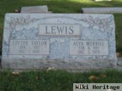 Alva Merrill Lewis