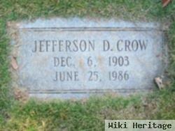 Jefferson D. "jeff" Crow