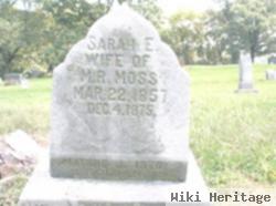 Sarah E. Pettit Moss