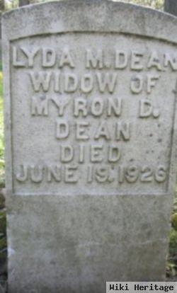 Lyda M Dean