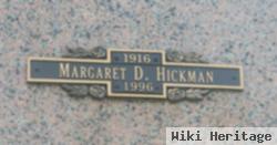 Margaret D. Hickman