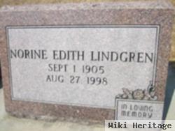 Norine Edith Johnson Lindgren