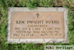 Pfc Kenny Dwight Burns