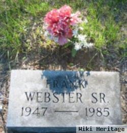 Frank Webster, Sr