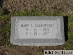 Mary A. Carruthers