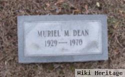 Muriel M Dean