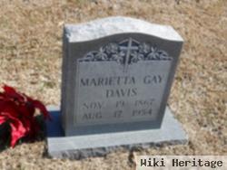 Marietta Gay "etta" Davis