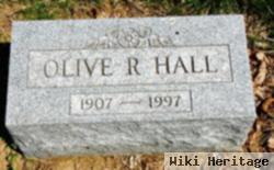 Olive R Hall