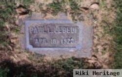 Paul L Lebeuf