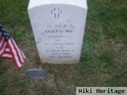 Pfc George S Maxson