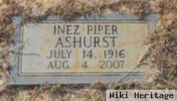 Mildred Inez Piper Ashurst