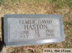 Elmer David Haston