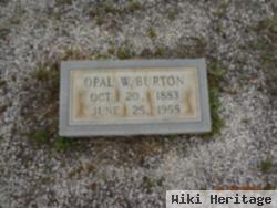 Mary Opal Wyatt Burton