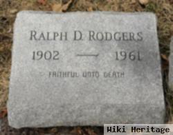 Ralph D. Rodgers