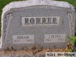 Abraham "abram" Rohrer