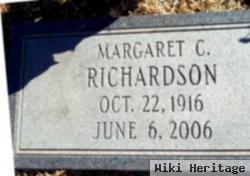 Margaret C Richardson