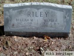 Merle E. Riley