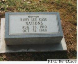 Ruby Lee Case Nations