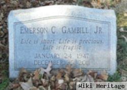 Dr Emerson Cornett "skip" Gambill, Jr