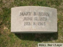 Mary B. Watters Rohn