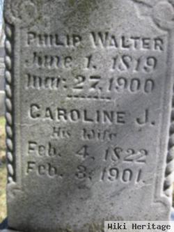 Caroline J Gillet Walter