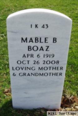 Mable Betty Maxwell Boaz