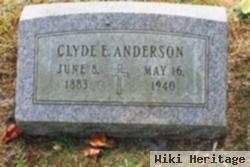 Clyde E. Anderson