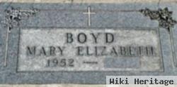 Mary Elizabeth Boyd