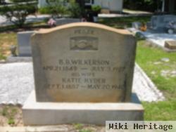 Katherine "katie" Hyder Wilkerson