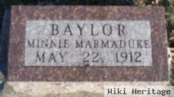 Minnie B. Marmaduke Baylor