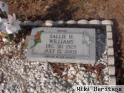 Sallie H. Williams