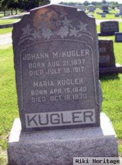 Johann M. "john" Kugler