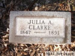 Julia A Clarke