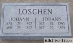 Johann Loschen