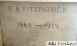 F R Fitzpatrick