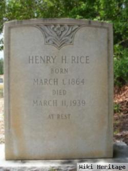 Henry H. Rice