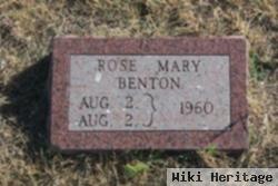 Rose Mary Benton