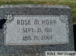 Rose Mildred Horr