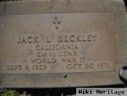 Jack L. Beckley