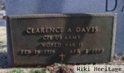 Clarence A Davis