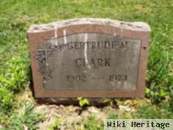 Gertrude M Clark