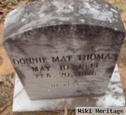 Donnie Mat Brown Thomas