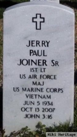 Jerry Paul Joiner, Sr