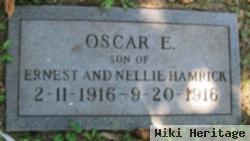 Oscar E Hamrick