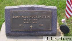 Pvt John Paul Huckenstein