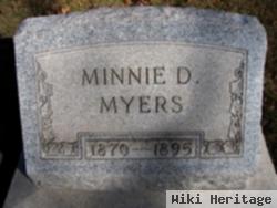 Minnie D Myers