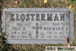 Rosemarie "rosie" Leen Klosterman