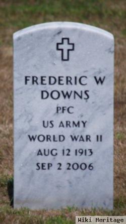 Frederic W Downs