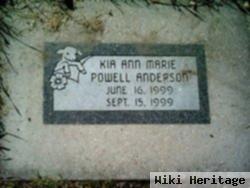 Kia Ann Marie Powell Anderson