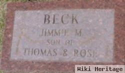 James M "jimmie" Beck